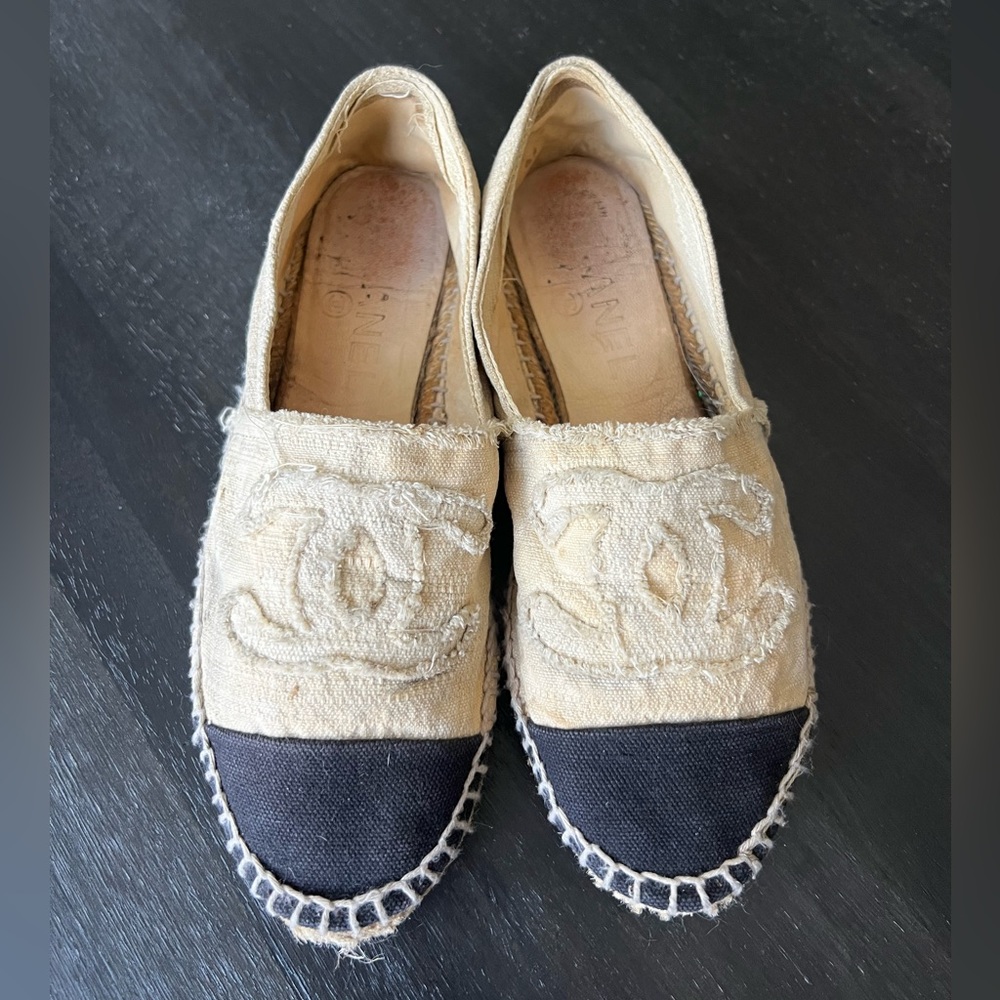 Authentic Chanel Espadrilles